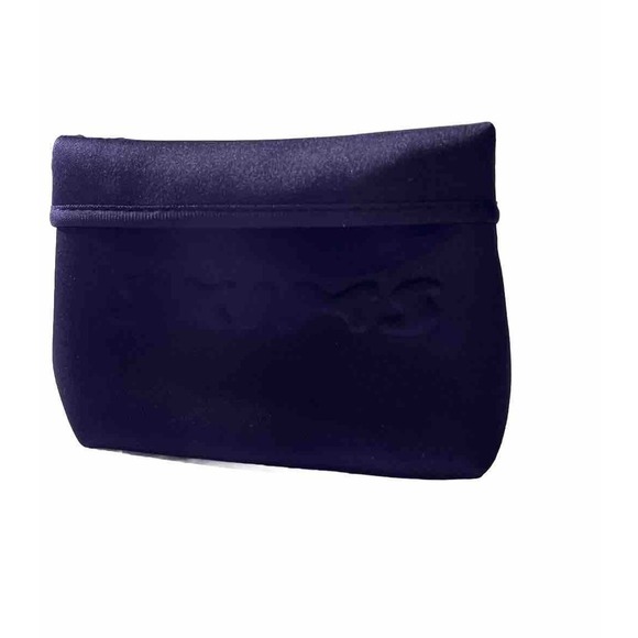 NEW!! SKIMS Small Black Neoprene Fold Over Pouch Bag. Without Tags. - Picture 4 of 7